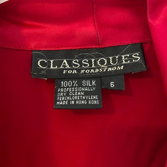 Vintage 100% Silk Blouse - Picture 2 of 4